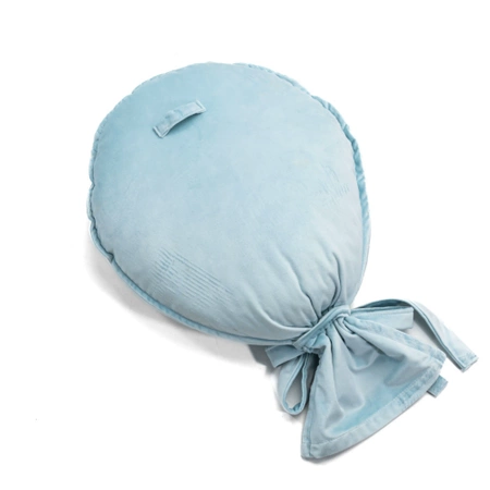 Poduszka Balon welur Baby blue