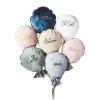 Poduszka Balon welur Baby blue