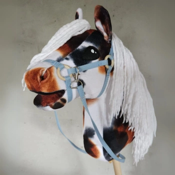 Hobby Horse Błysk - Srokaty z białą grzywą Duży